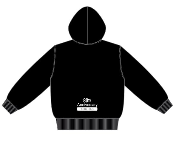 画像2: デザイン変更天皇杯2025　パーカ黒 (2)