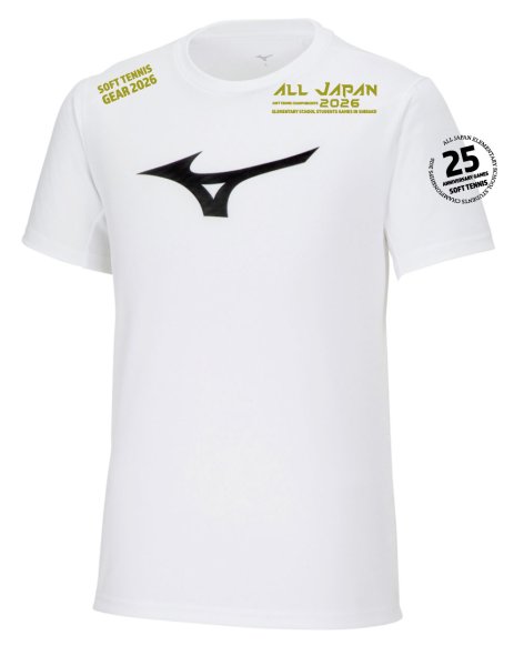 画像1: 25回ソフトテニス全国大会記念Tシャツ (1)
