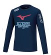 画像1: ソフトテニス関東大会2026長袖Tシャツネイビー (1)